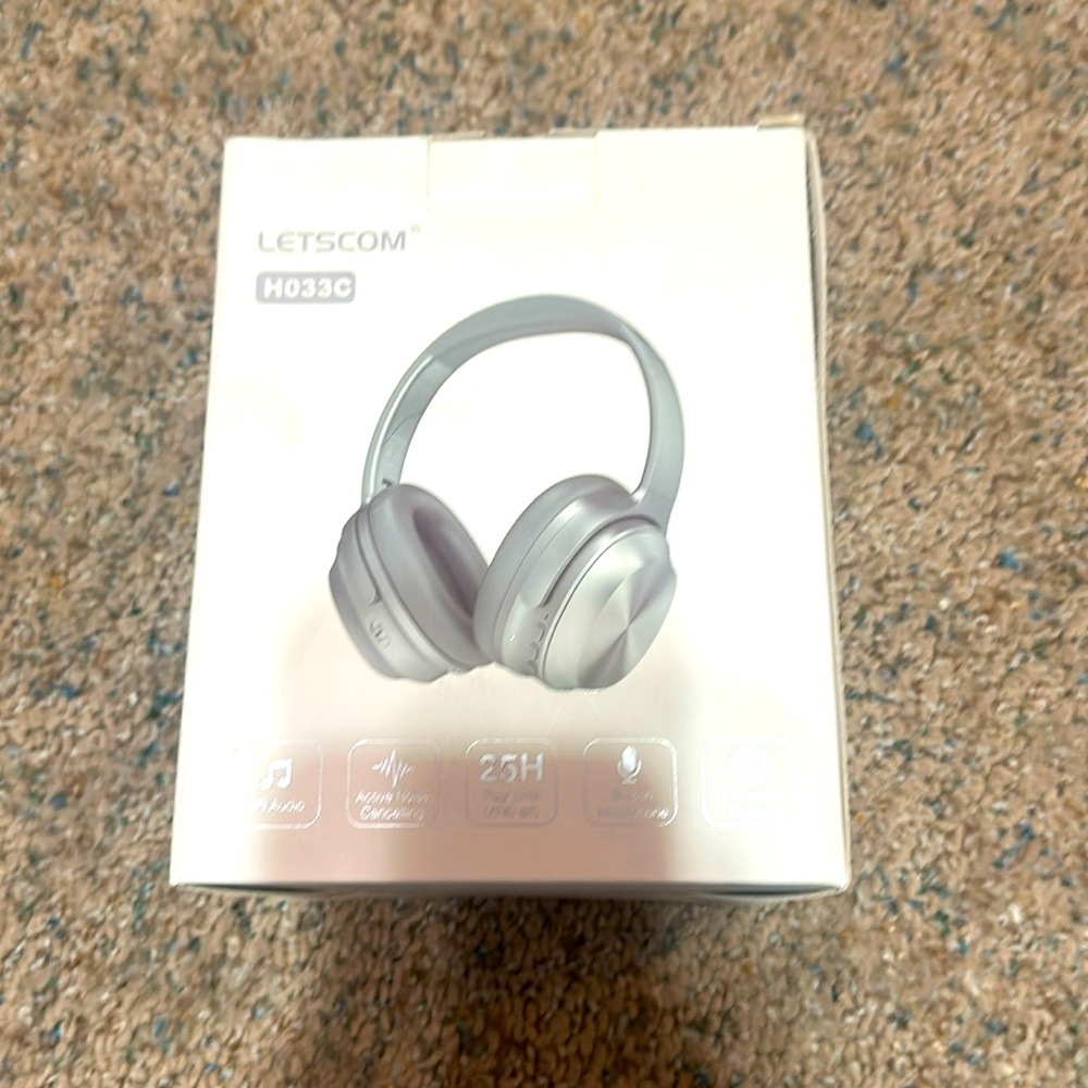 Wireless TV Headphones, Over Ear Hi-Fi Stereo Headset for TV Watching PC VCD